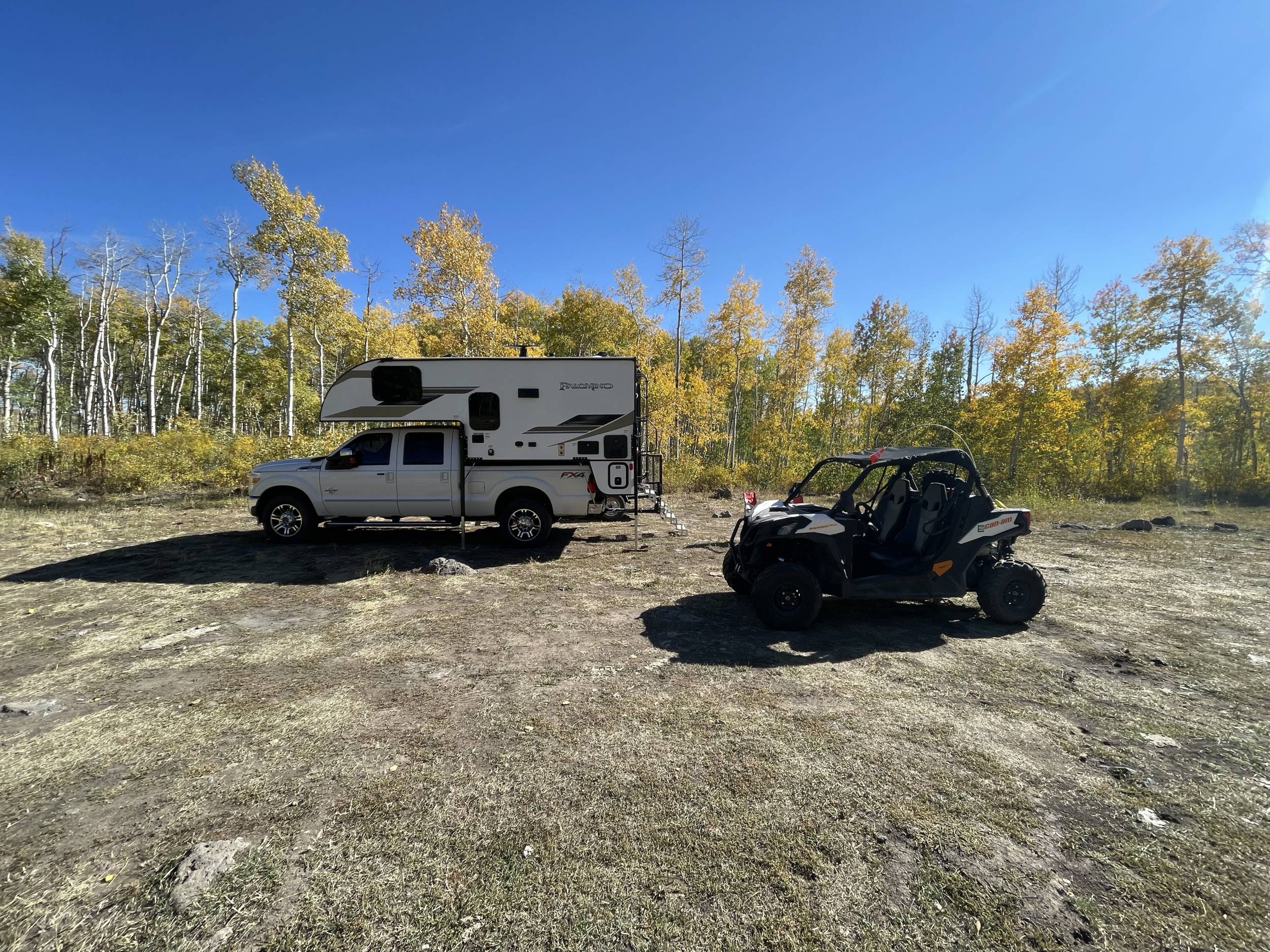 first run ( new , used camper )