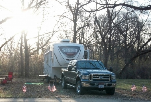 First sunrise on our first outing, MN, 4-18-15