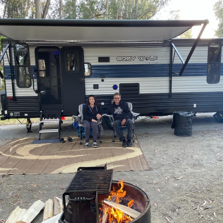 First time camping with our new trailer!