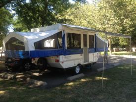 First trip in the new trailer up on the Sacramento River in Colusa, Ca