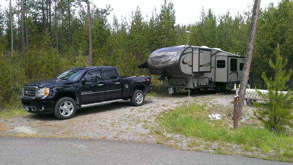 First trip out with our 2013 PT Crusader. Mac Lake Montana 6/1/2013