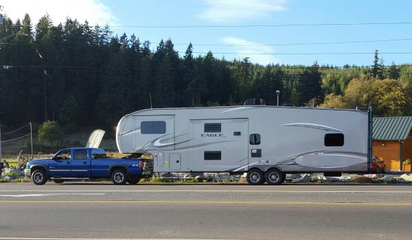 First trip out with our new 5ver! Praying this will be our forever RV!