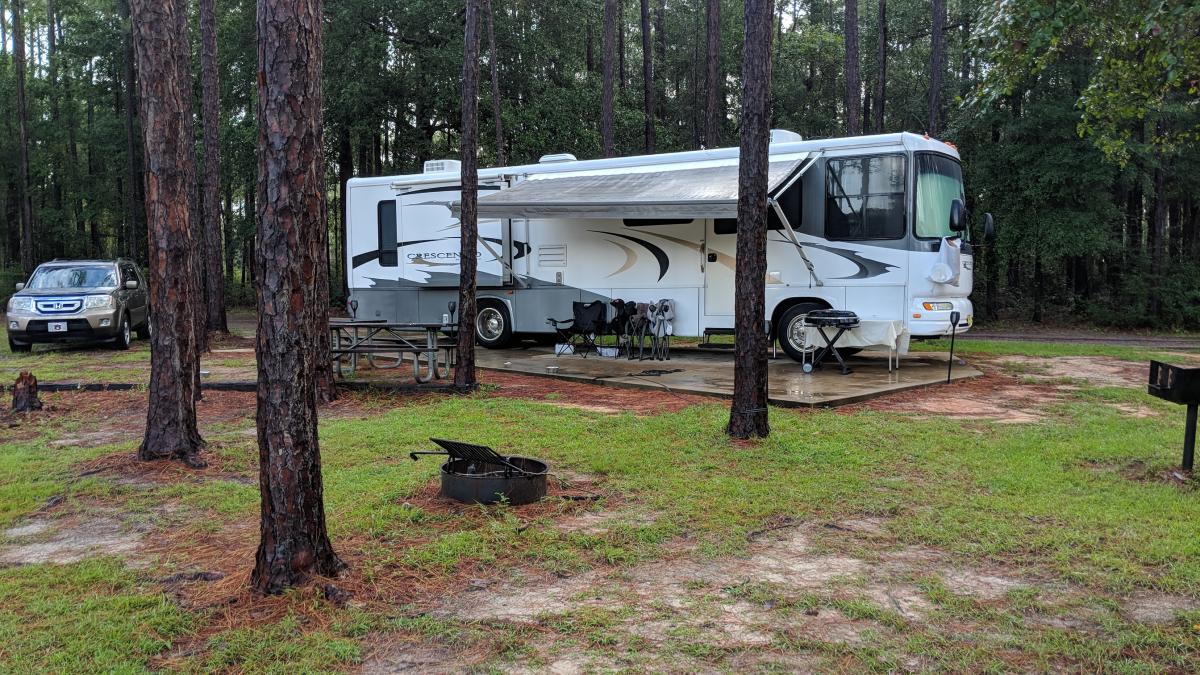 First trip, Pine Log State Park, Ebro FL.