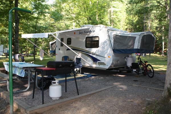 First trip with the 17Z at Douthat State Park. Douthat was one of the 6 original Virginia State Parks built by the CCC and opened in June 1936.