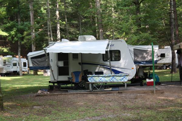 First trip with the 17Z at Douthat State Park. Douthat was one of the 6 original Virginia State Parks built by the CCC and opened in June 1936.