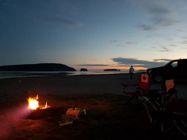 Five Islands RV park in Five Islands Nova Scotia.