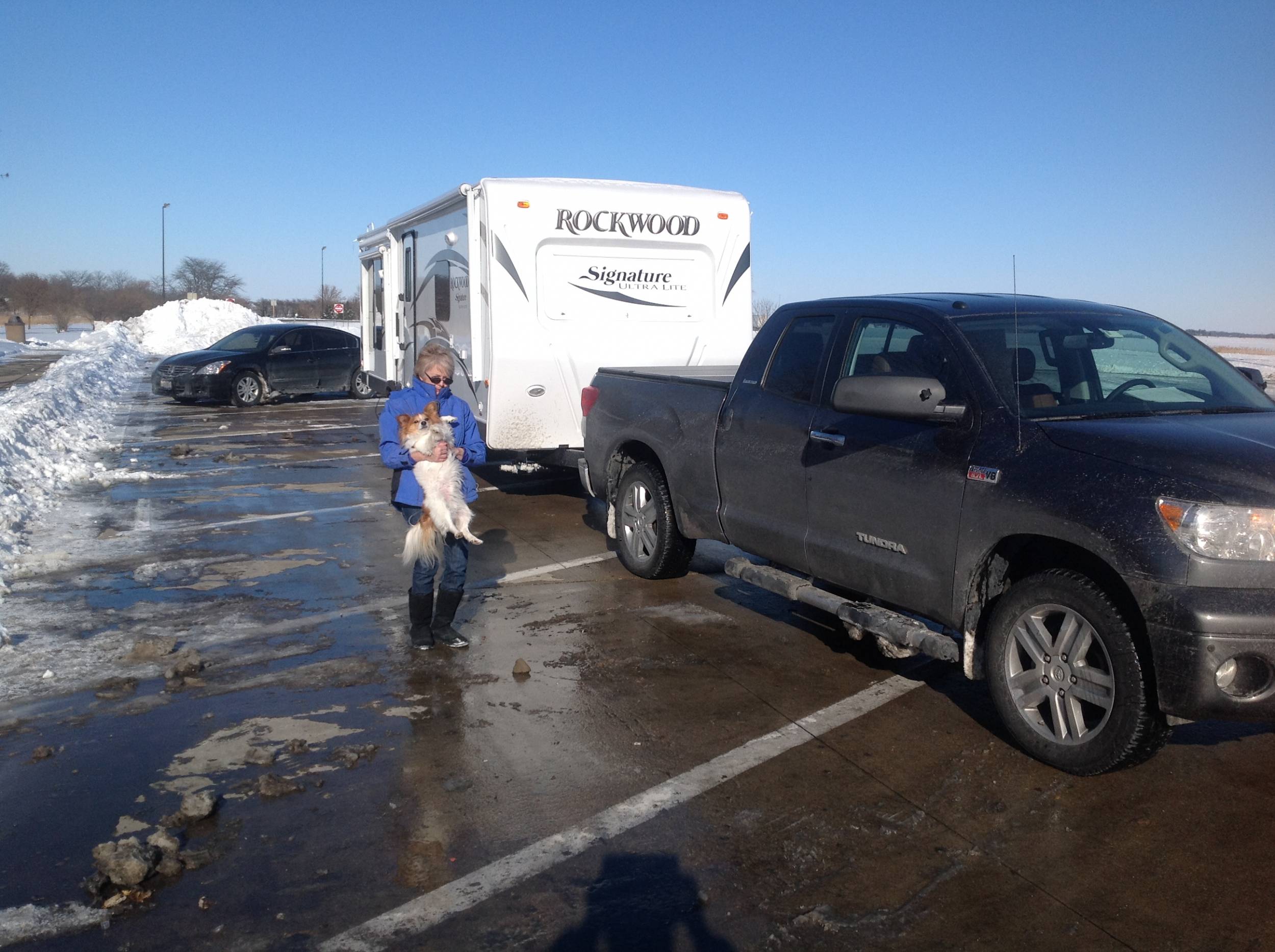 Fleeing Northern Illinois Snow Storms