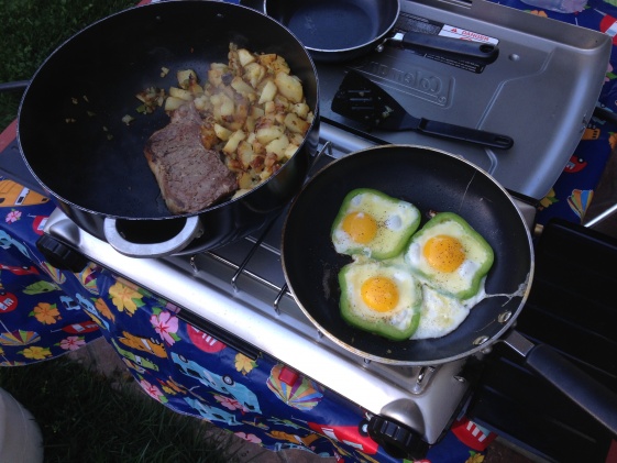 Flying Flags breakfast