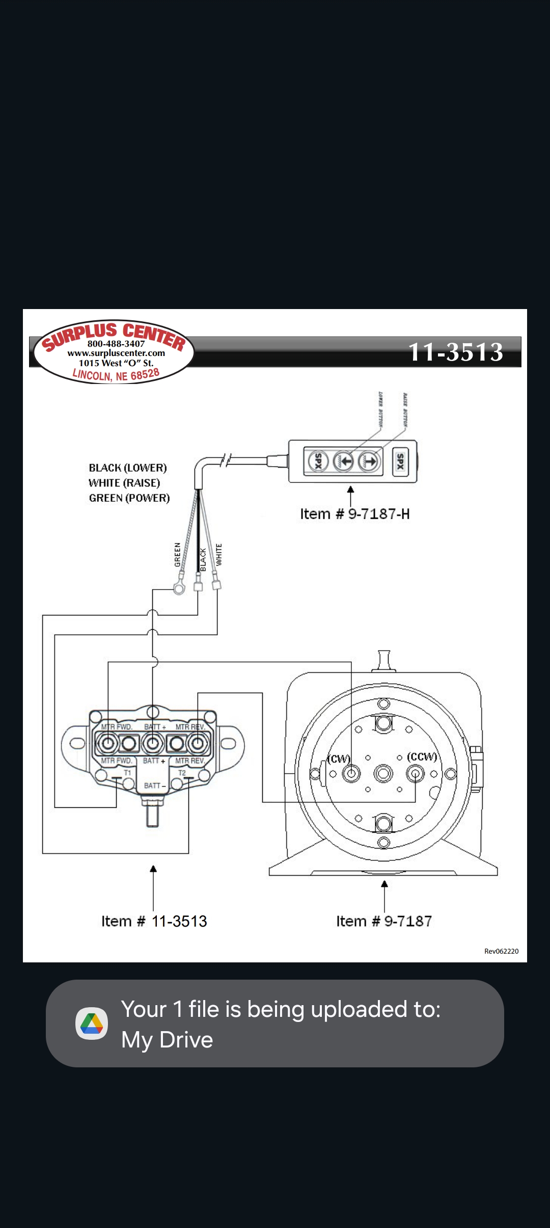 Forest river sierra Lippert hydraulic Rev. Relay schematic