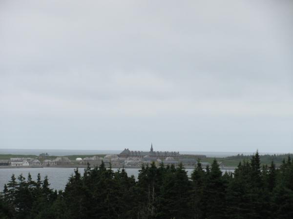 Fortress Louisburg on Cape Breton Island in Nova Scotia