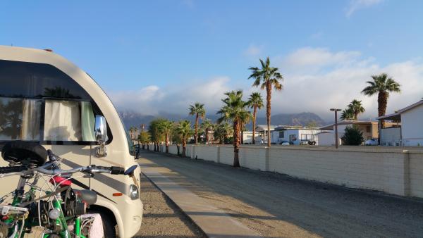 Fountain of Youth RV Park between rain storms