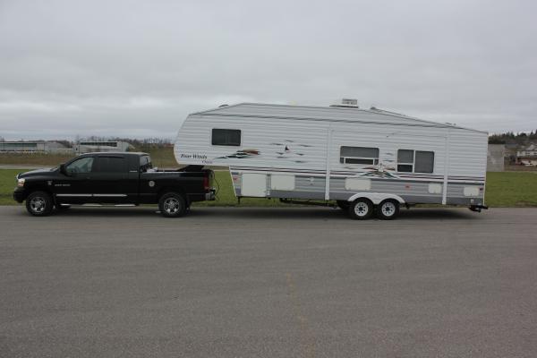 Four Winds before 6" sub frame lift. (Truck is stock height)