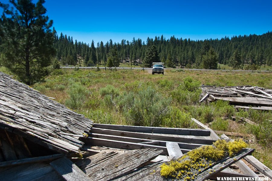 Fremont National Forest - Homestead on FS road 28