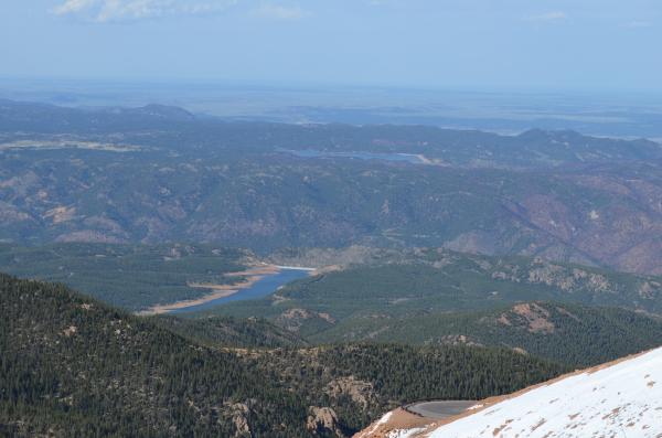 From the top of Pike's Peak