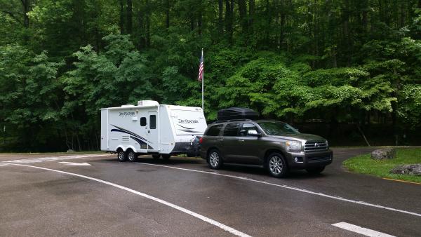 Front entrance of Elkmont.