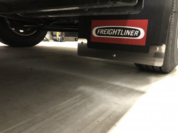 Front Freightliner Mud Flaps