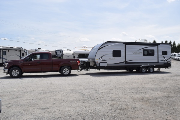 full rig ready to pull out of the dealership