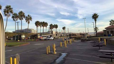 Getting ready to leave Dockweiler (the view opposite the beach and view-obstructing bern) 5 December 2016