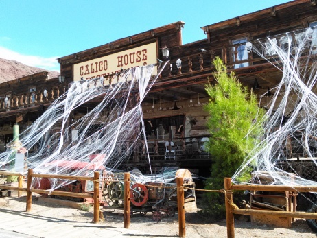 Ghost town is getting ready for Halloween