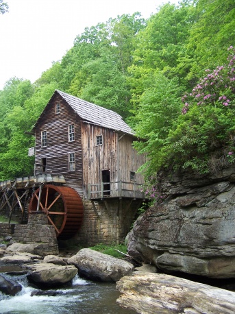 Glade Creek Grist Mill at Babcock State Park, WV