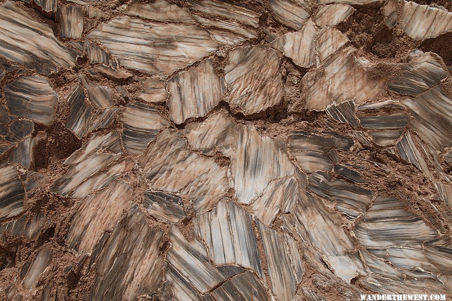 Glass Mountain - Huge Crystals of Pure Gypsum