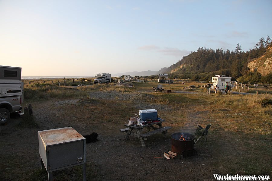 Gold Bluffs Beach Campground