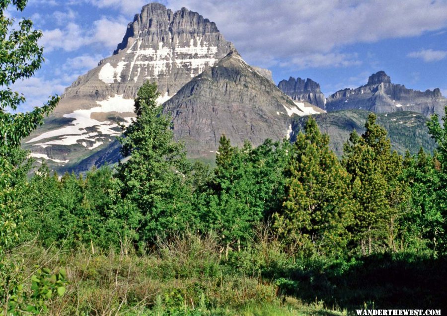 Good Views Abound in Many Glaciers