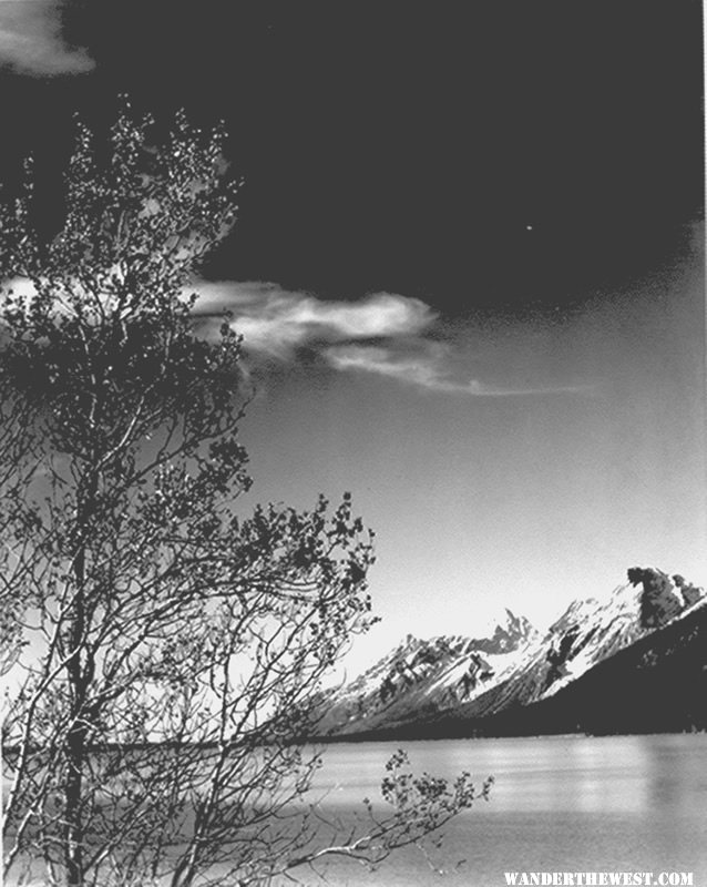 "Grand Teton" by Ansel Adams, ca. 1933-1942