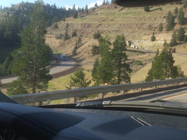 Great place in Oregon to check Power and Exhaust  Brake  gorgeous  Scenary  I 5