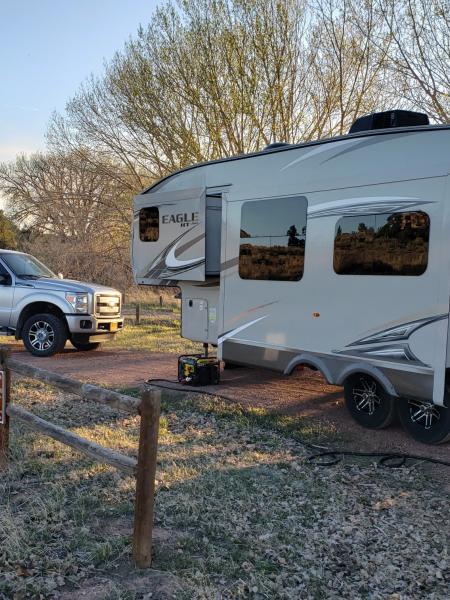 Gurnsey state park Wyoming spring 2020