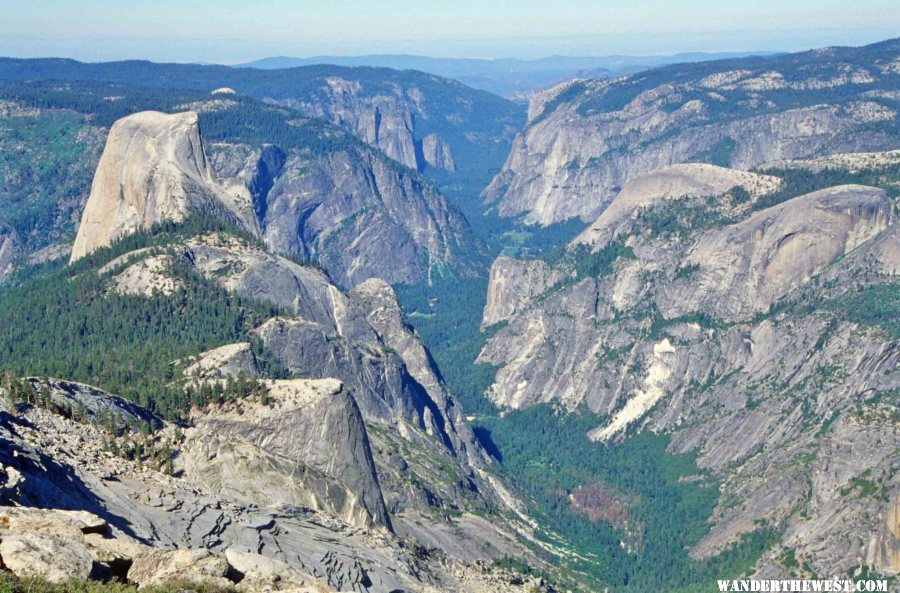 Half Dome and Yosemite Valley from Clouds' Rest