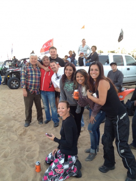 Hanging out at the Sand Drags- Glamis