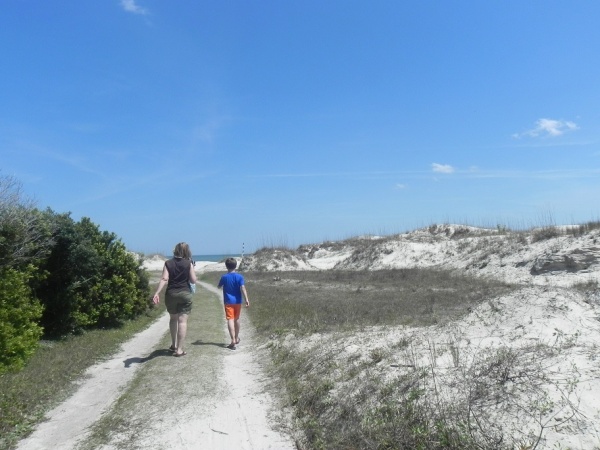 Headed on down the Georgia coast South to Cumberland Island, GA.  Take the ferry from St. Mary's, GA.  Wild horses run here.