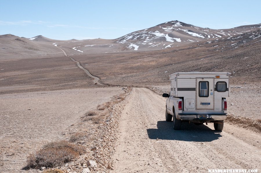 Heading south across the plateau