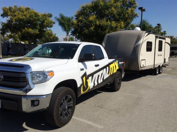 Here's the latest edition, with a '14 Toyota Tundra for towing, and the Fun Finder 214 WSD.