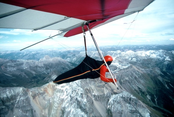 High above the San Juans, Colorado