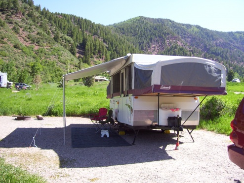 High Side Pop-Up, Sylvan Lake, Colorado
We only had this pop-up for about 5 years but we sure had fun with it. I couldn't believe you could have a bat