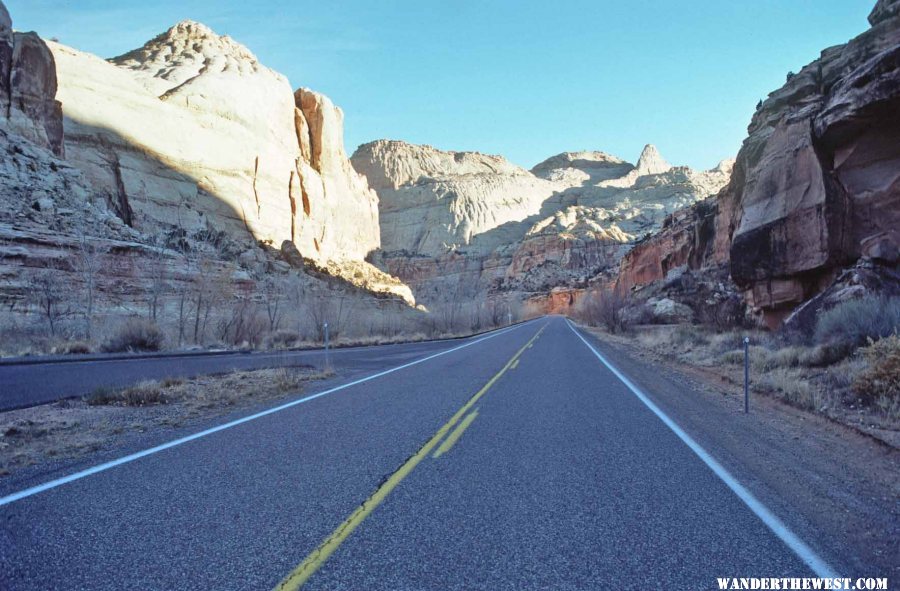 Highway 24 east of Fruita