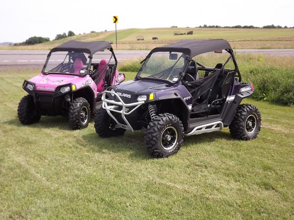 His & hers ! The only way to ride !