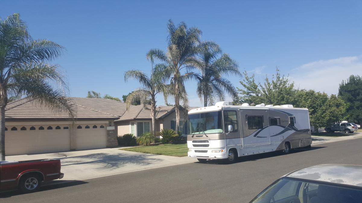 Home to Hanford, California after my 2761 mile trip over 4 days after buying her off of EBAY and picking her up near Tampa, Florida. A nice first trip