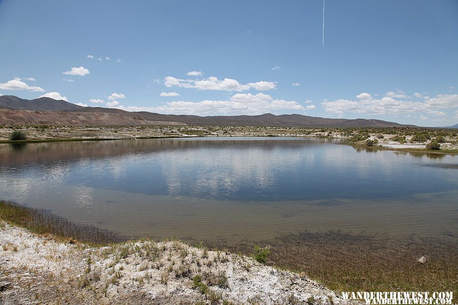 Hot springs at Sulphur