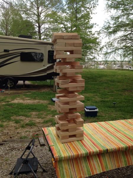 Human Jinga!