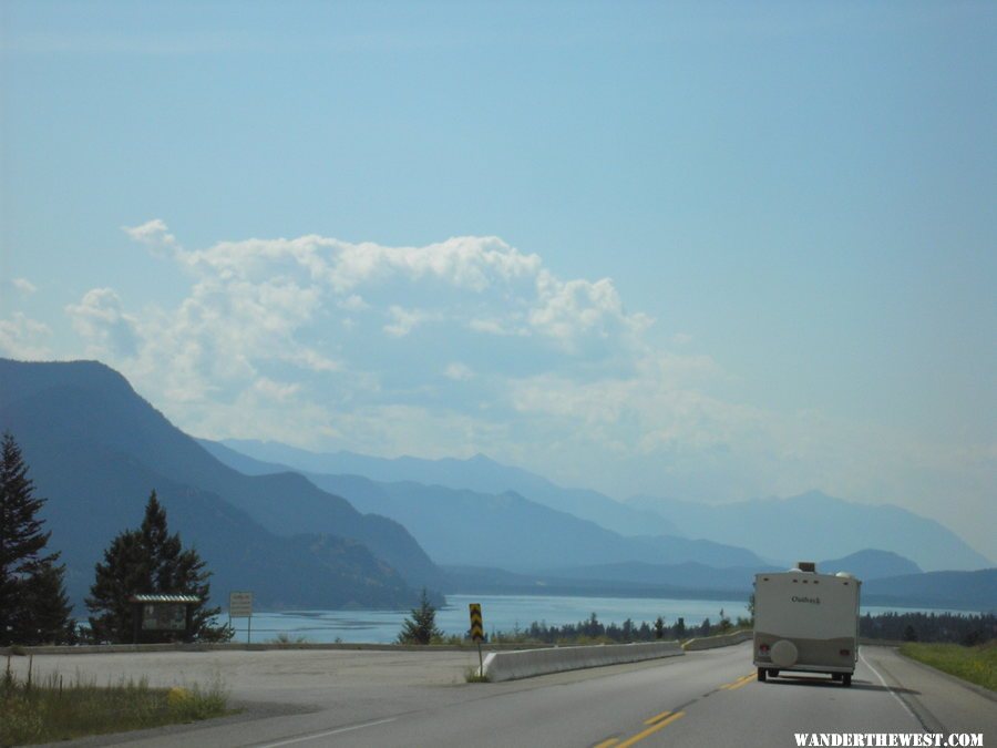 Hwy 95 in SE British Columbia, Canada