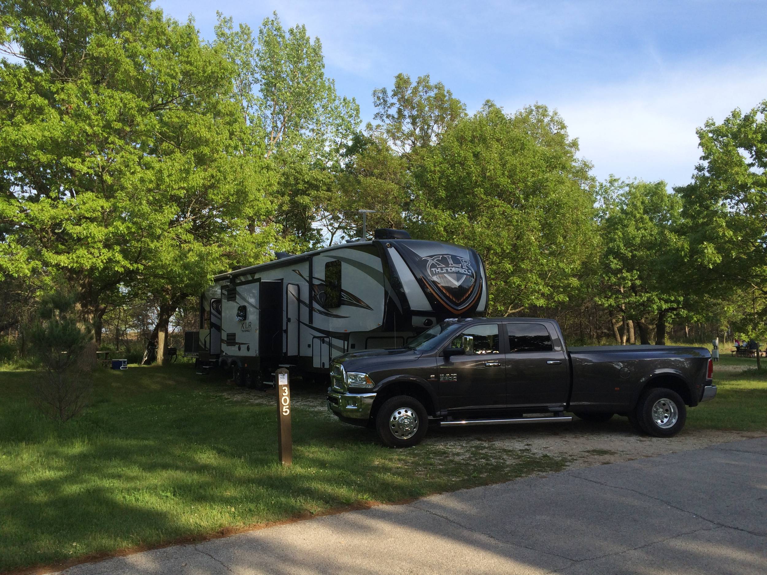 Illinois Beach State Park, Zion, IL Site 305