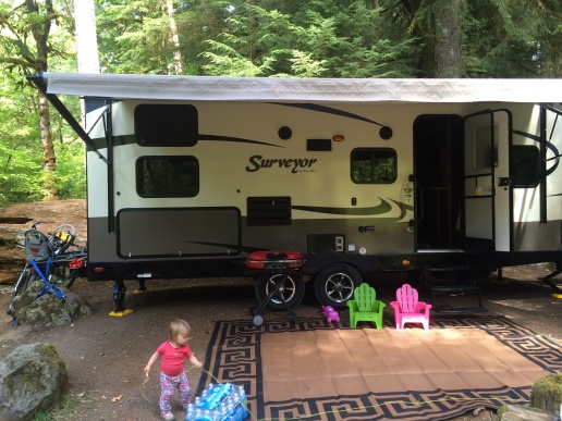 In Camp on the Sol Duc River