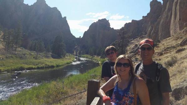 Incredible scenario and hiking at Smith Rock near Redmond
   Will definitely go back again