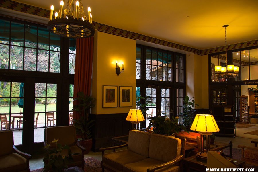 Inside the Ahwahnee