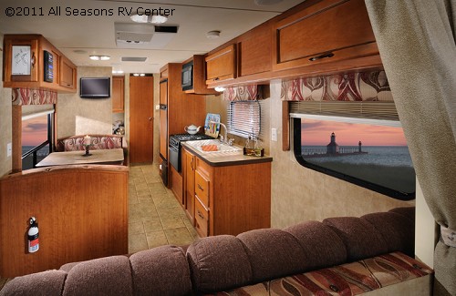 Interior camper