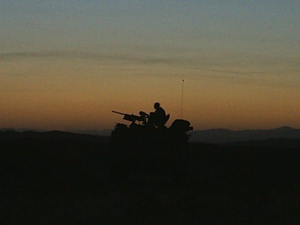 Iraq Guard Post at FOB Roughrider