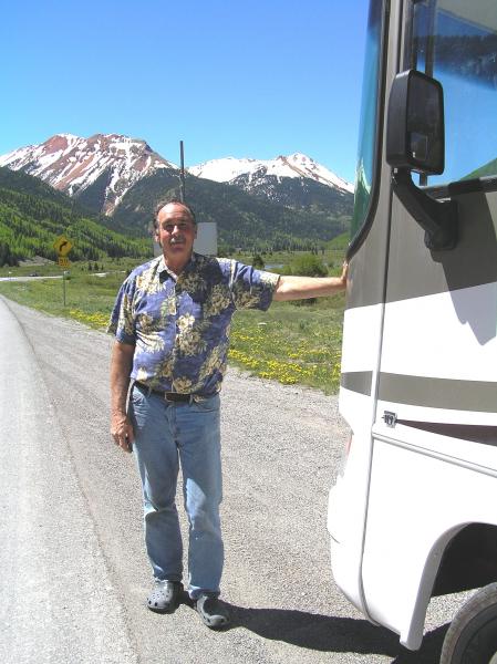 Ironton Park heading upRed mountain Pass June 2011